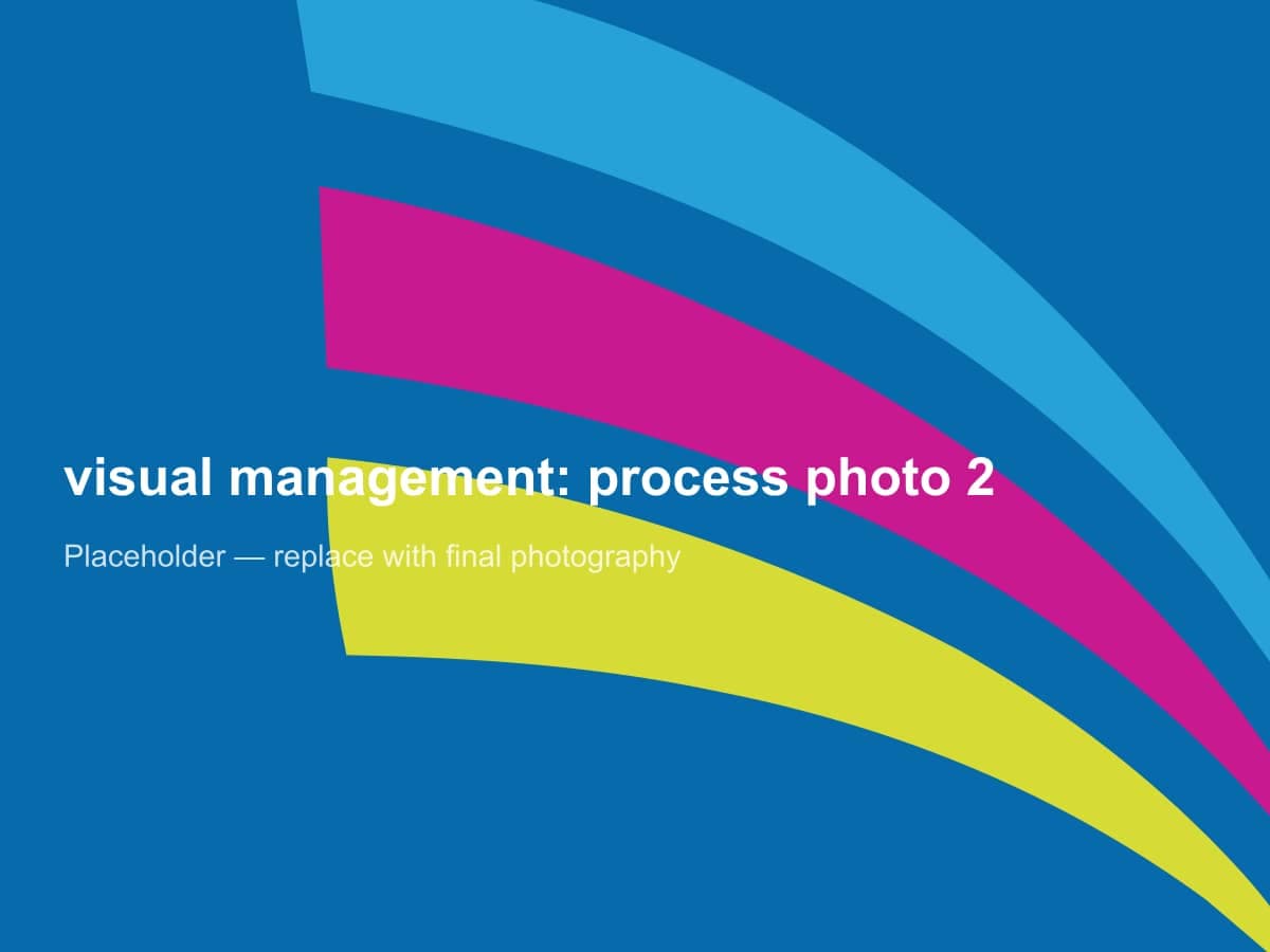 Placeholder image 2 for visual management boards: replace with final workshop photography